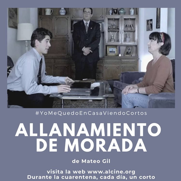 "Allanamiento de morada", el corto que nos descubrió el talento más allá del guion de Mateo Gil #YoMeQuedoEnCasaViendoCortos