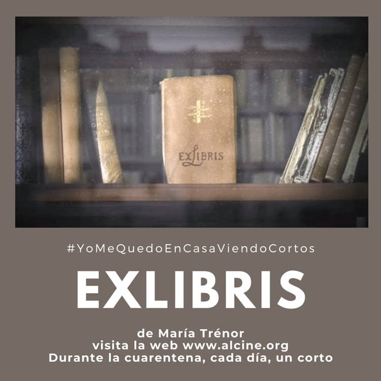 "Exlibris", de María Trénor, Un poema visual que rinde homenaje a los libros #YoMeQuedoEnCasaViendoCortos