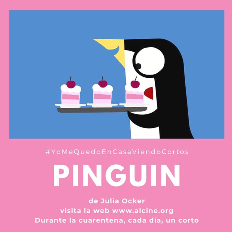 "Pinguin", de Julia Ocker, 3 minutos de diversión animada para todos los públicos #YoMeQuedoEnCasaViendoCortos