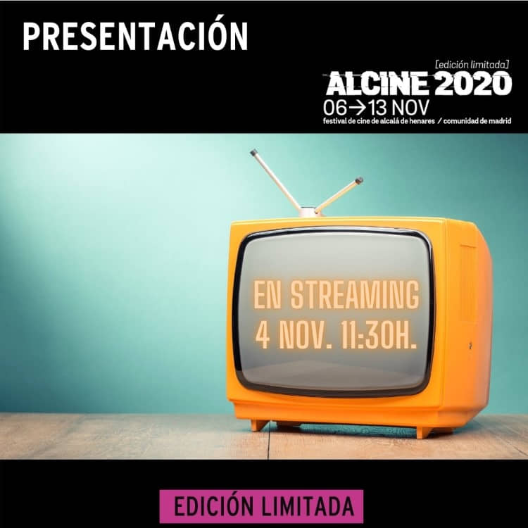 Presentación de ALCINE2020 (Edición limitada) en streaming. 4 de nov. 11:30 h. 