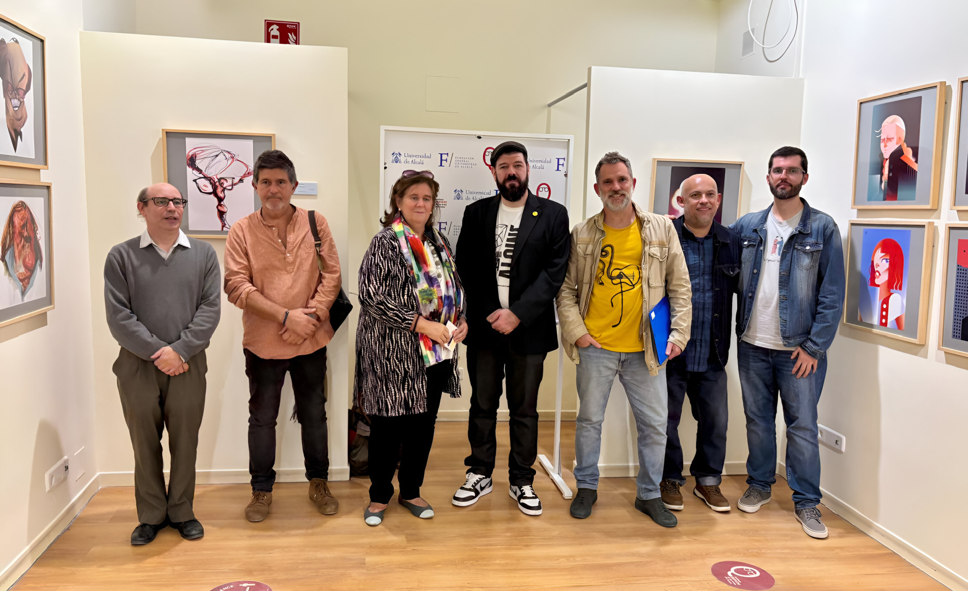 You can now visit 'The Other Side of Cinema', the IQH and ALCINE cartoon exhibition