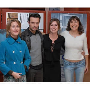 Javier Rebollo, Lola Dueñas, Piluca Vaquero y Lola Mayo
