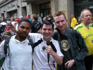 FOUR GUYS, NO BALL - SURVIVING THE WORLD CUP