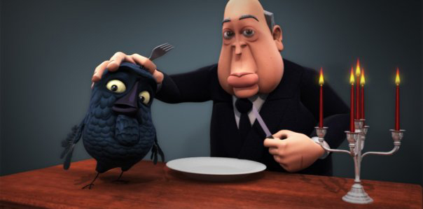 ALFRED HITCHCOCK PRESENTS: THE BIRDS (ANIMATED SHORT)