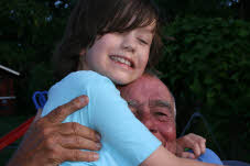 MORFAR & JAG OCH HELIKOPTERN TILL HIMLEN