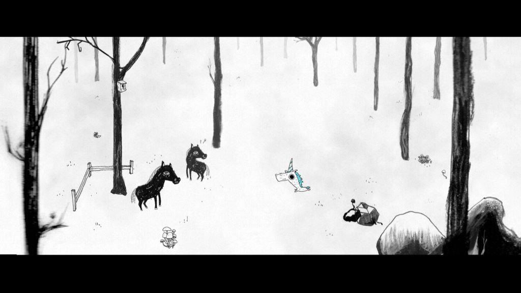 RECENTLY  IN THE WOODS