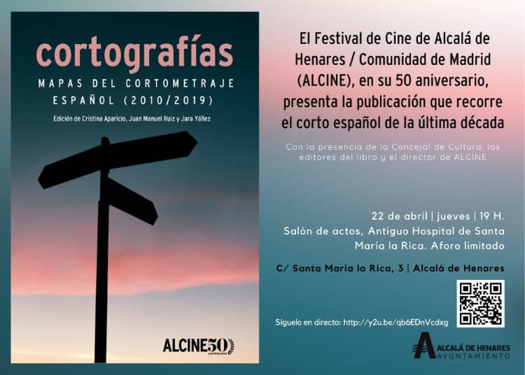 ALCINE presenta la publicación “Cortografías. Mapas del cortometraje español (2010-2019)”