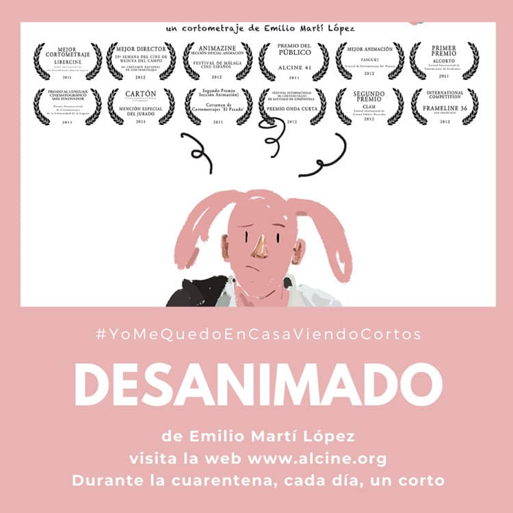 "Desanimado", cuando un dibujo no encaja en el mundo real @YoMeQuedoEnCasaViendoCortos