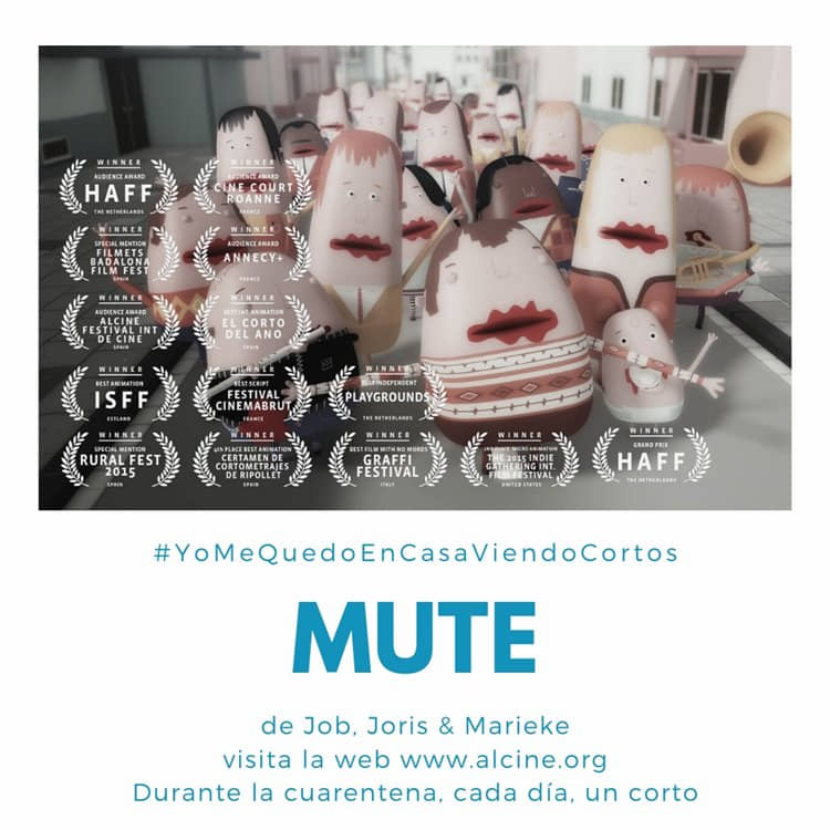 “Mute”, una obra maestra de animación contemporánea, hoy en #yomequedoencasaviendocortos
