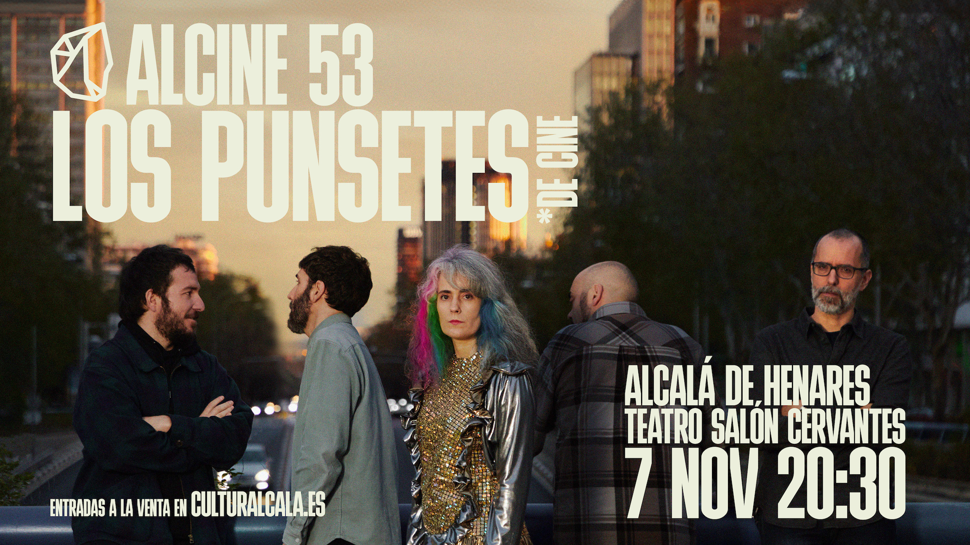 Los Punsetes inaugurarán ALCINE 53 con un concierto ‘de cine’