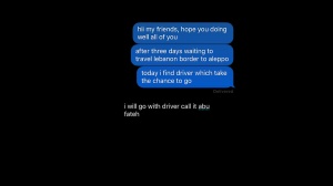 GREETINGS FROM ALEPPO